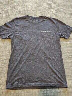 Men's Small Dark Gray SpaceX Falcon Heavy  T-Shirt